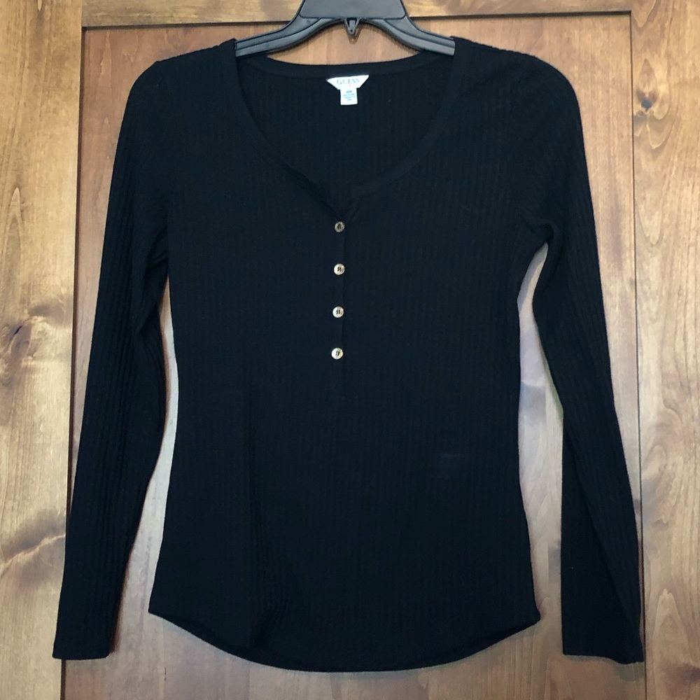 ✨3/$30✨Guess black long sleeve